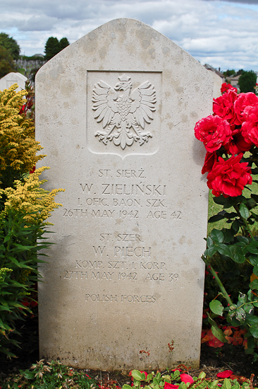 Wladyslaw Zielinski Polish War Grave