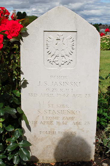 Jan Stanisław Jasiński Polish War Grave