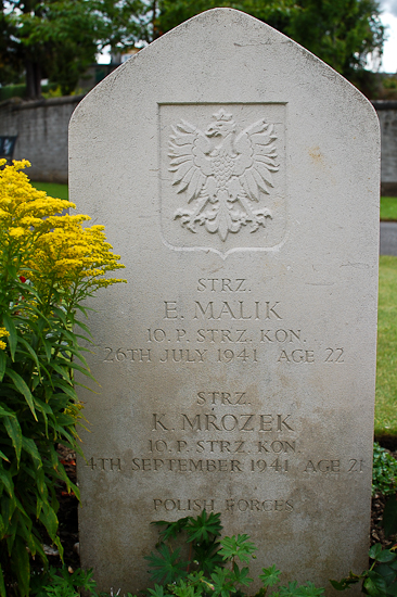 Kazimierz Mrozek Polish War Grave