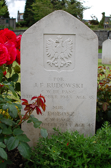 Jan Franciszek Rudowski Polish War Grave