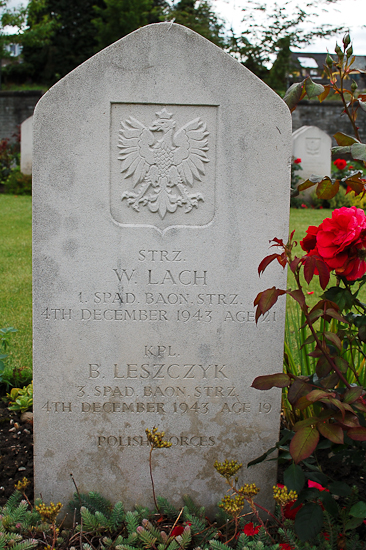 Wladysław Lach Polish War Grave
