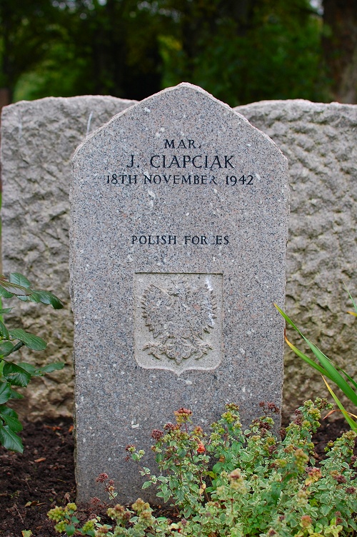 Jan Ciapciak Polish War Grave
