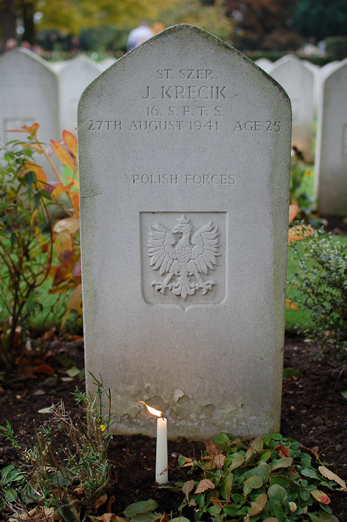 Jan Krecik Polish War Grave