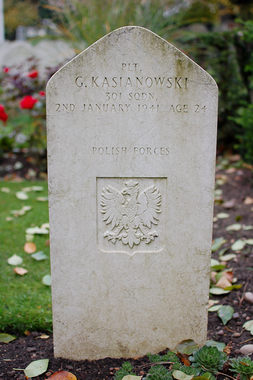 Gustaw Kasianowski Polish War Grave