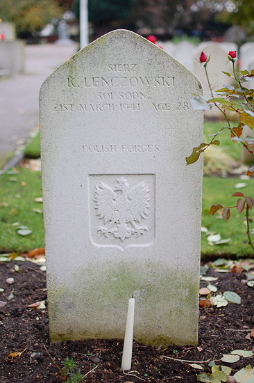 Kazimierz Lenczowski Polish War Grave