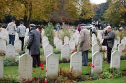 Polish War Graves, All Souls Service, Newark
