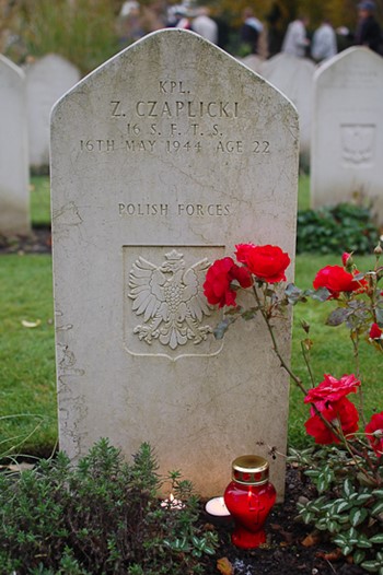 kpl Z Czaplicki - All Souls at Newark Cemetery - Polish Airmen