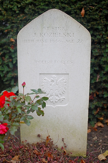 Joseph Kozielski Polish War Grave