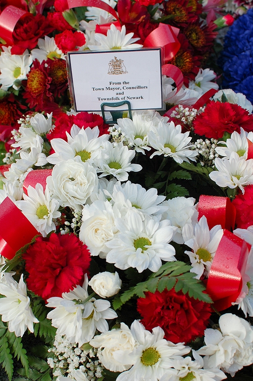 Wreath from the People of Newark - Polish Airmen All Souls Service