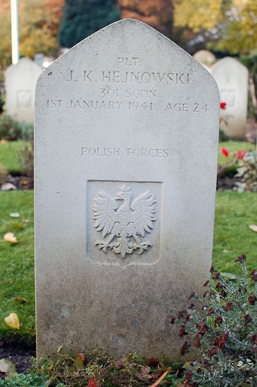 Jan Karol Hejnowski Polish War Grave