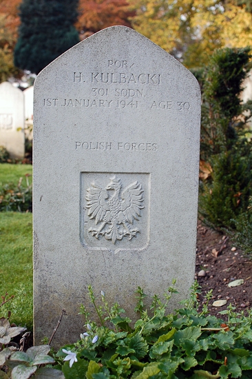 Hieronim Kulbacki Polish War Grave