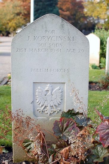 Jozef Korycinski Polish War Grave