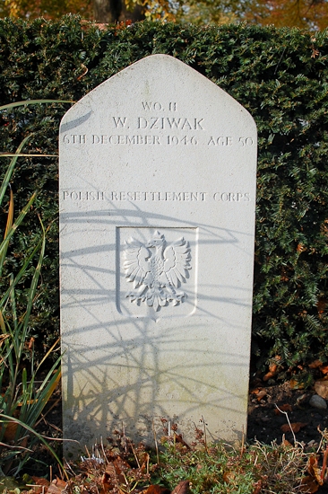 Wladyslaw Dziwak Polish War Grave
