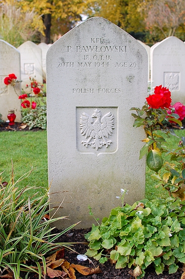 Piotr Pawlowski Polish War Grave