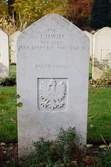 Jan Siwiec Polish War Grave