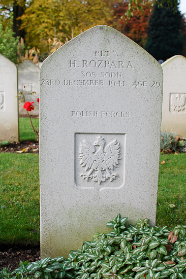 Henryk Rozpara Polish War Grave