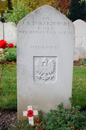Jan Andrzej Tokarzewski Polish War Grave