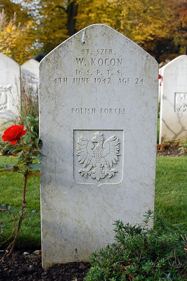 Waclaw Kocon Polish War Grave