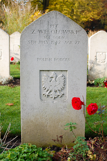 Zygmont Wesolowski Polish War Grave