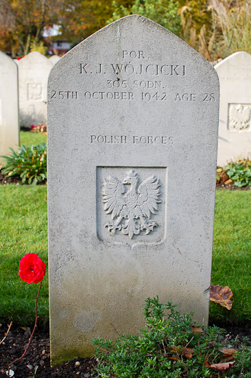 Kazimierz Jan Wojcicki Polish War Grave