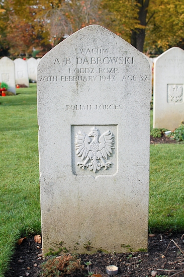 Antoni Dabrowski Polish War Grave