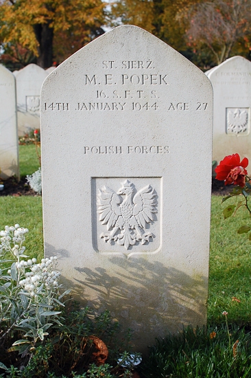 Mieczyslaw Edmund Popek Polish War Grave