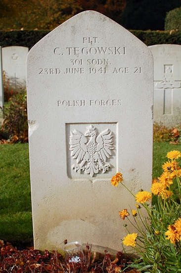 Gzeslaw Tegowski Polish War Grave