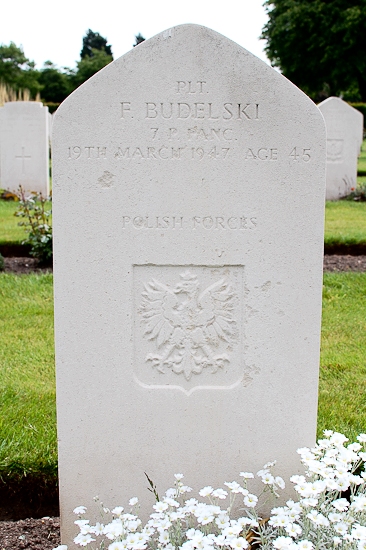 Franciszek Budelski Polish War Grave