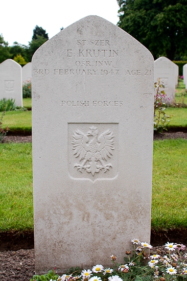 Edward Krutin Polish War Grave