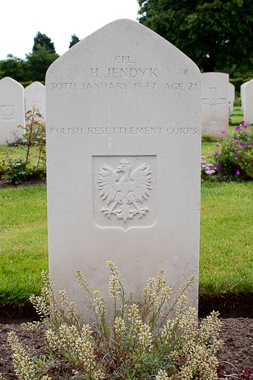 Hieronim Jendyk Polish War Grave