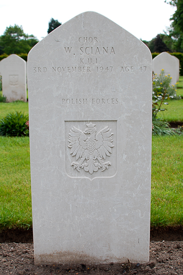 Wladyslaw Sciana Polish War Grave