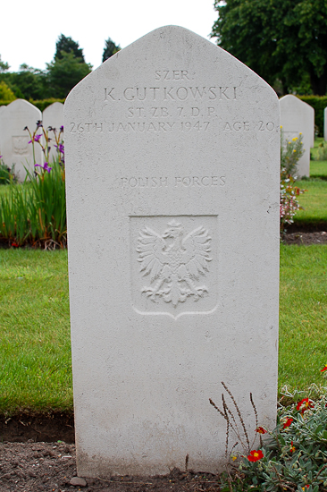 Karol Gutkowski Polish War Grave
