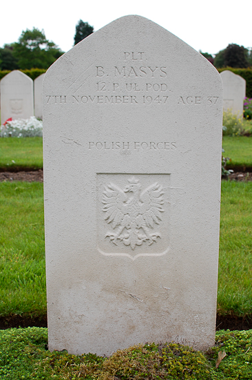 Boleslaw Masys Polish War Grave