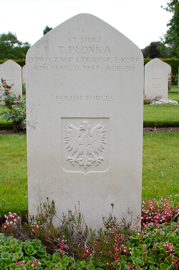 Teodor Plonka Polish War Grave