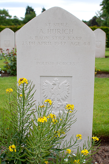 Aleksander Hurich Polish War Grave