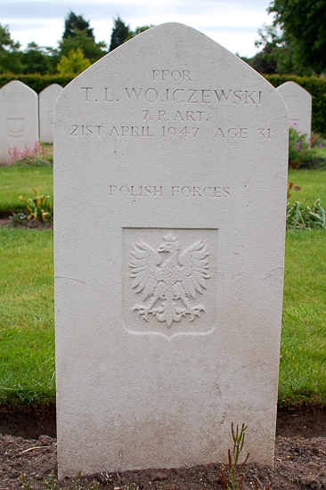 Tadeusz L Wojczewski Polish War Grave