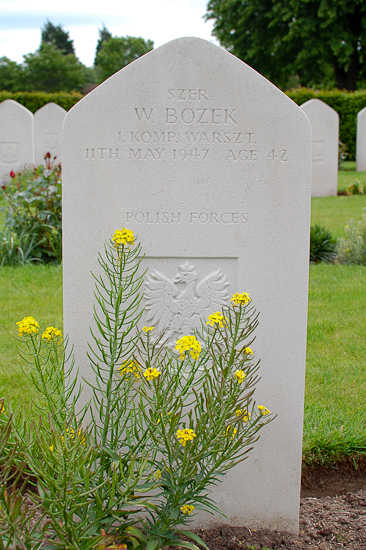 Wladyslaw Bozek Polish War Grave