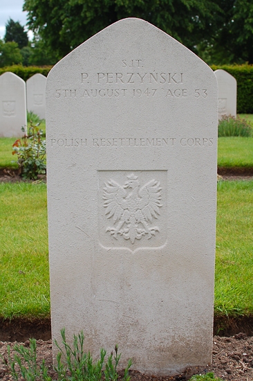 Piotr Perzynski Polish War Grave