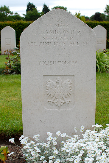 Jozef Jamrowicz Polish War Grave