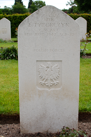 Edmund Tyborczyk Polish War Grave