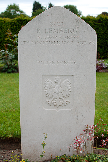 Bernard Lemberg Polish War Grave