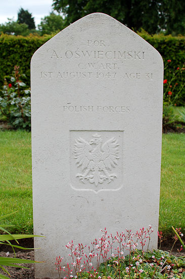 Antoni Oswiecimski Polish War Grave
