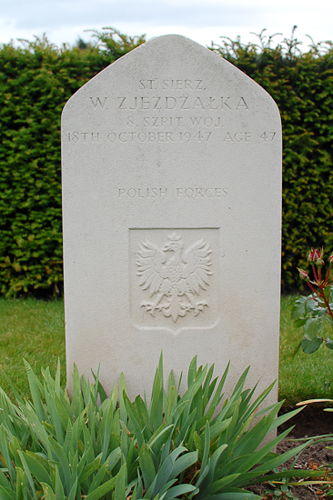 Waclaw Zjezdzalka Polish War Grave
