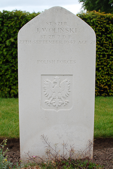 Jan Wolinski Polish War Grave
