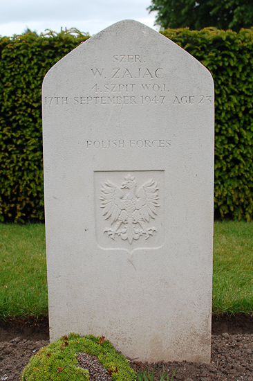 Wladyslaw Zajac Polish War Grave
