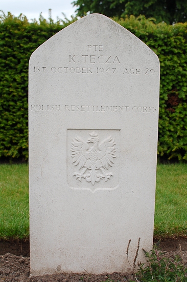Kazimierz Tecza Polish War Grave