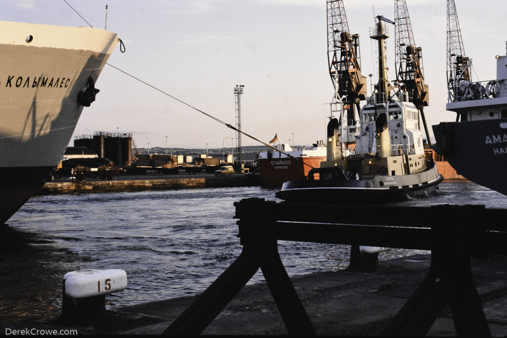 Kolymales Soviet Freighter - Grangemouth Docks