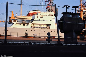 Kolymales Soviet Cargo Ship - Grangemouth Docks