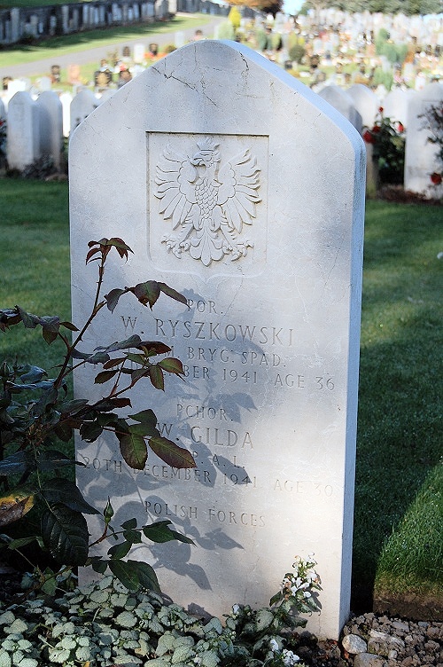 Wladyslaw Ryszkowski Polish War Grave