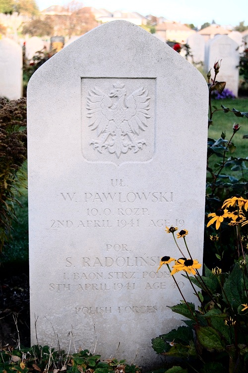 Stefan Radolinski Polish War Grave
